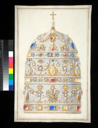 Una tiara papal