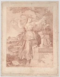 La Sra. Abington como Thalia, 1783