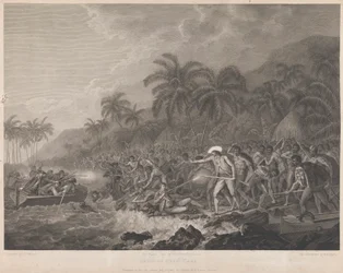La muerte del capitán Cook