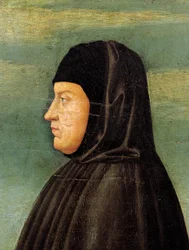 Retrato de Petrarca (Francesco Petrarca) (1304-74) (óleo sobre tabla)