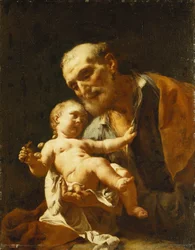 San José y el Niño Jesús