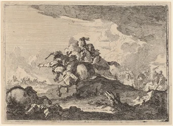Batalla de caballería
