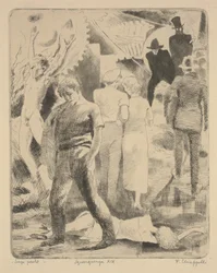 Sin razón, c.1920 (grabado)