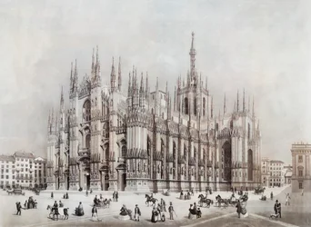 Duomo, o catedral, Milán, Italia