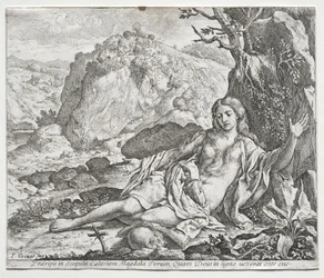 La Magdalena penitente, 1650