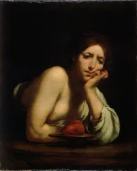 Sigismunda con el corazón de Guiscardo, 1645