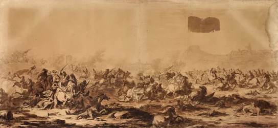 Escena de batalla (dibujo)