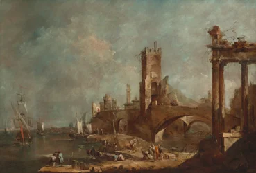 Capricho de un puerto, c. 1760-1770