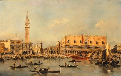 Palacio Ducal de Venecia, de Francesco Guardi (1712-1793)