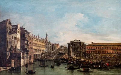 Puente de Rialto, después de 1754 (óleo sobre lienzo)