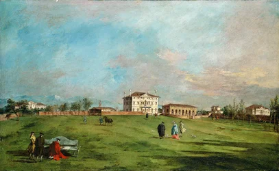 La Villa Loredan, Paese, principios de 1780s