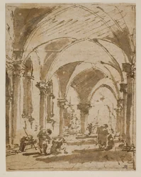 La arcada del Palacio Ducal hacia la Piazzetta