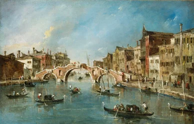 Vista del canal de Cannaregio, Venecia