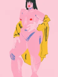 Figura desnuda moderna