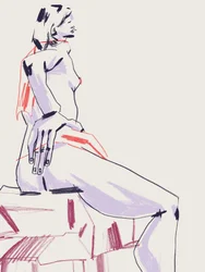 Estudio de desnudo en silencio