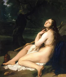 Santa María Magdalena penitente, de Francesco Hayez (1791-1882)