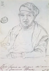 Estudio para el retrato de su cuñado Pippo Scaccia
