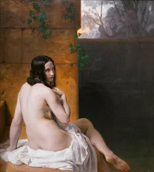 Susana en su baño