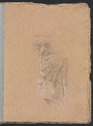 Cuaderno de bocetos de Verona: Estudio de drapeado (página 41)