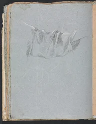 Cuaderno de bocetos de Verona: Estudio de tela (página 48)