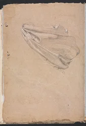 Cuaderno de bocetos de Verona: Estudio de drapeado (página 6)