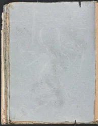 Cuaderno de bocetos de Verona: Estudio de figura página 72, 1760
