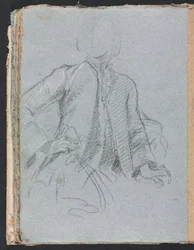 Cuaderno de Bocetos de Verona: Caballero (página 54)