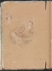 Cuaderno de bocetos de Verona: Putto (página 22)