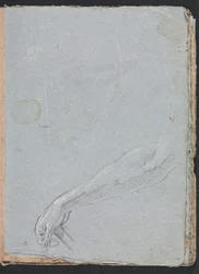Cuaderno de bocetos de Verona: Página derecha 7, 1760