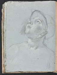 Cuaderno de bocetos de Verona: Soldado página 96, 1760