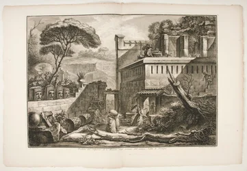 Vista del Sepulcro de Marnia negl