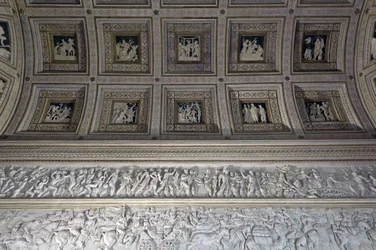 La Sala de los Estucos de la Cámara degli Stucchi del Palazzo del Tè