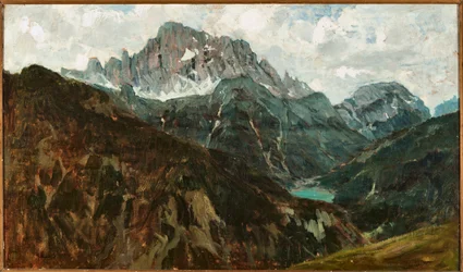 Paisaje montañoso, Monte Civetta, Italia