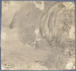 Fragmento de un boceto de tiza