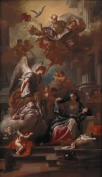 La Anunciación, después de 1733