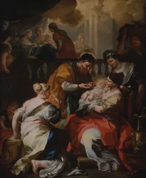 El nacimiento de la Virgen, ca. 1690