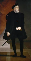 Retrato del Emperador Carlos V (1500-1558) por Francesco Terzio, c. 1550