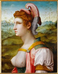 Sibila, segundo cuarto XVI, c.1525-50 (pintura sobre madera)