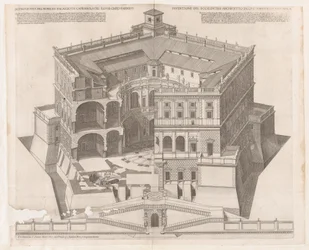 Speculum Romanae Magnificentiae: Palacio Farnese, siglo XVI