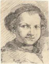 Un niño sonriendo