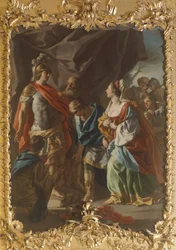 Historias de Alejandro, de Francesco De Mura (1696-1782)