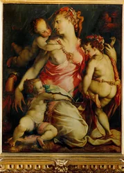 Charity (pintura sobre madera)