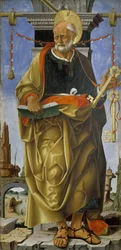 Polittico Griffoni: San Pedro, ca 1472-1473