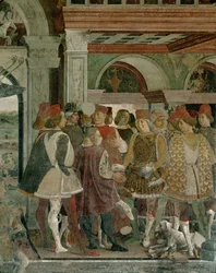Salón de los Meses: Abril (fresco)