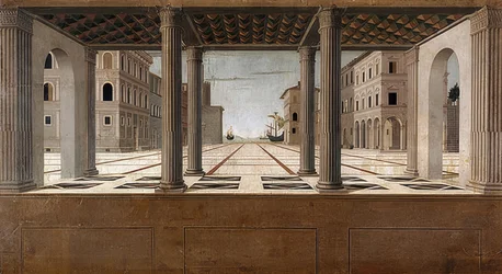 Vista arquitectónica. Alrededor de 1490/1500