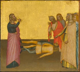 San Juan Evangelista y la copa envenenada, c.1370-1380