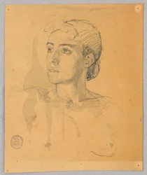 Busto de desnudo femenino