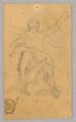 Estudio de figura para mural