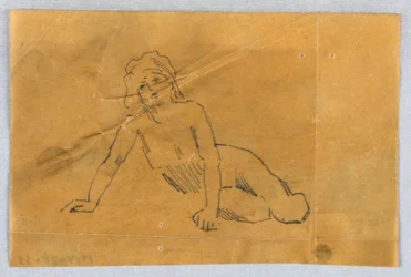 Boceto para putto
