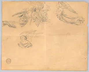 Boceto de ángeles